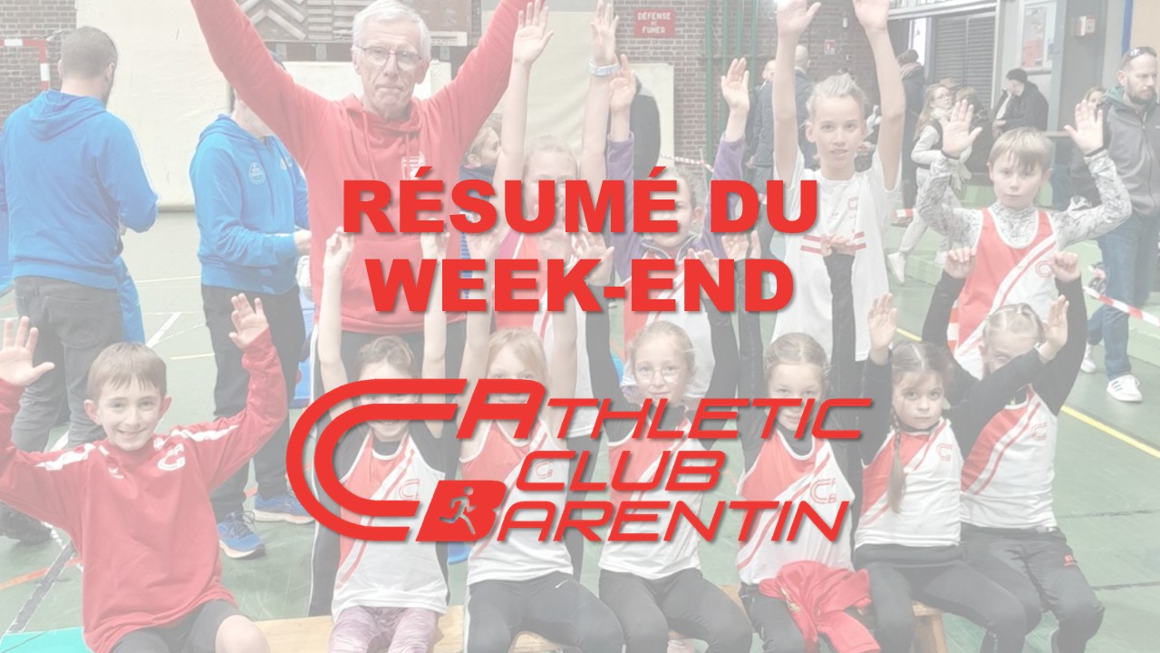 Résumé du week-end