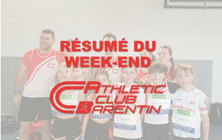 Peut être une image de ‎7 personnes, personnes jouant au foot et ‎texte qui dit ’‎RÉSUMÉ DU WEEK-END END CRATHIETCON ATHLEMME VIERSPORT ATHLETIE arentin و ARENTIN CREDIT CLUB Barenten AC UTUEL TOUR REDITMUTLE MUTLE ATHLE CREDITHUTSA TOUR Sarenten ATHLEI o CREDITHUTUEL CREDITHU ATHLETOUR ATHLE TOUR Sarentin CREDIT CREDIHUTUEL ATHL MUTUEL TOUR‎’‎‎