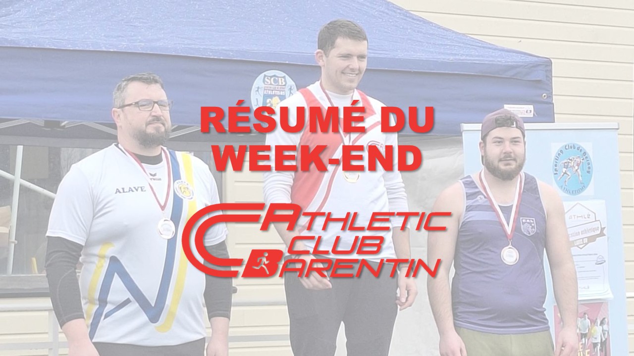 Résultats du week-end