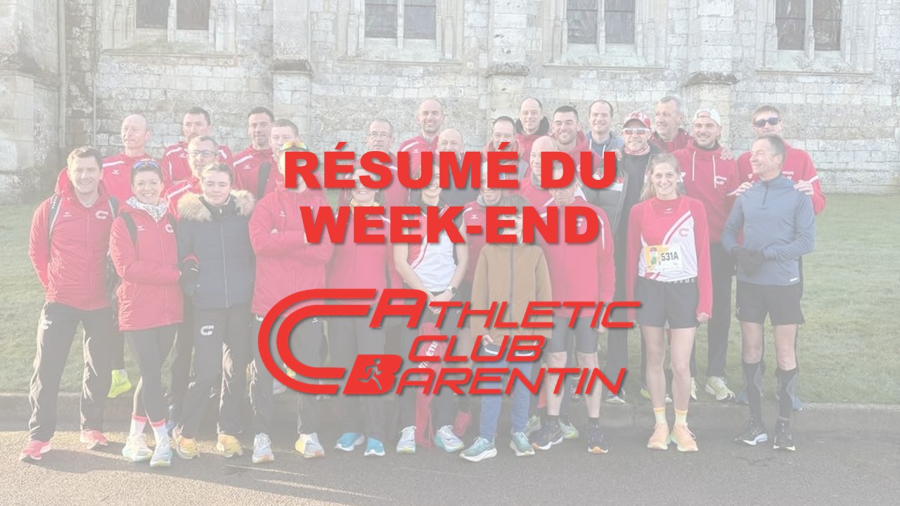 Peut être une image de 9 personnes, personnes jouant au football et texte qui dit ’RÉSUMÉ DU WEEK-END 531A CATETN FATHLETIC CLUB GARENTIN’